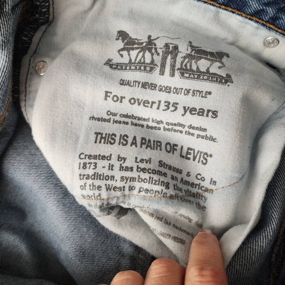 Levi's 550 Men's Jeans Size W40 L30 - Picture 10 of 12